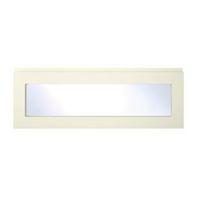 Cooke & Lewis Appleby High Gloss Cream Glazed Bridging Door / Pan Drawer Front (W)1000mm