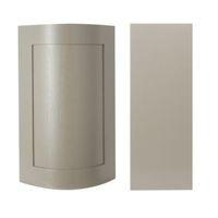 cooke lewis carisbrooke taupe curved external door filler panel