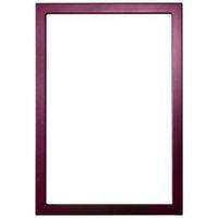 cooke lewis high gloss aubergine contemporary op4 open frame w500mm