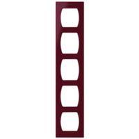 Cooke & Lewis High Gloss Aubergine Contemporary OP5 Wine Rack Frame (W)150mm