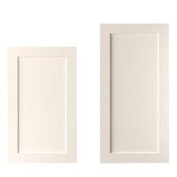 Cooke & Lewis Carisbrooke Ivory Tall Larder Door (W)600mm Set of 2