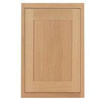 Cooke & Lewis Carisbrooke Oak Framed Tall Standard Door (W)600mm