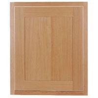 Cooke & Lewis Carisbrooke Oak Framed Standard Door (W)600mm