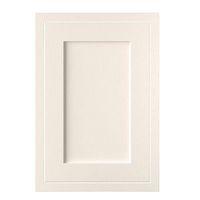 cooke lewis carisbrooke ivory framed fixed frame standard door w500mm