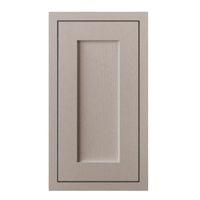 cooke lewis carisbrooke taupe framed standard door w400mm