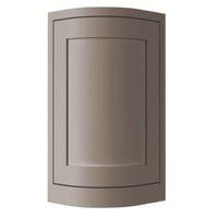 Cooke & Lewis Carisbrooke Taupe Framed Tall Wall External Curved Door