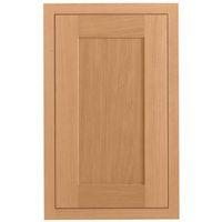 Cooke & Lewis Carisbrooke Oak Framed Standard Door (W)450mm