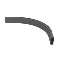 Cooke & Lewis Gloss Anthracite Curved Internal Cornice/Pelmet