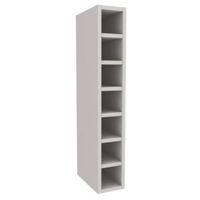 Cooke & Lewis Stone Wine Rack Tall Wall Cabinet (W)150mm