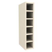 Cooke & Lewis Ivory Wine Rack Wall Cabinet (W)150mm