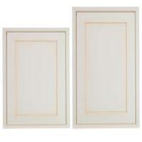 cooke lewis woburn framed tall larder door w600mm set of 2