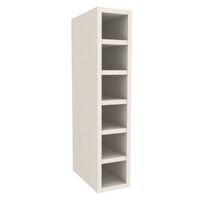 cooke lewis ivory wine rack wall cabinet w150mm