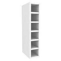 Cooke & Lewis White Wine Rack Wall Cabinet (W)150mm