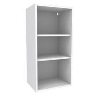 cooke lewis white standard tall wall cabinet w450mm