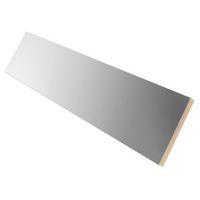 Cooke & Lewis Gloss Anthracite Straight Plinth (L)3050mm
