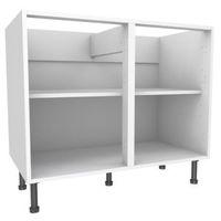 Cooke & Lewis White Standard Base Cabinet (W)1000mm