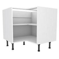 cooke lewis white corner base cabinet w925mm