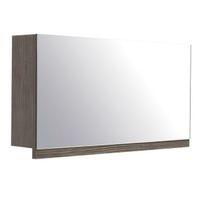 cooke lewis ardesio single door bodega grey mirror cabinet