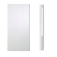 Cooke & Lewis High Gloss White Curved Wall Pilaster Kit (H)757mm (W)70mm (D)355mm