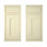 cooke lewis woburn framed corner base drawerline door w925mm set of 2