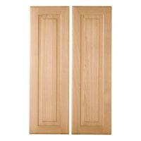 Cooke & Lewis Chesterton Solid Oak Classic Larder Door (W)300mm Set of 2