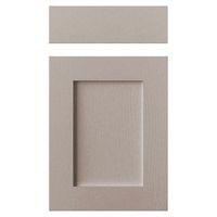 Cooke & Lewis Carisbrooke Taupe Drawerline Door & Drawer Front (W)450mm Set Door & 1 Drawer Pack