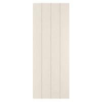 Cooke & Lewis Carisbrooke Ivory Ivory Shaker Clad On Tall Wall Panel
