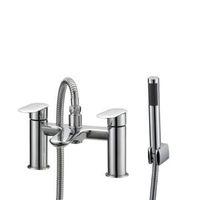 cooke lewis saru chrome bath shower mixer tap