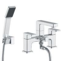 Cooke & Lewis Lincoln Chrome Bath Shower Mixer Tap