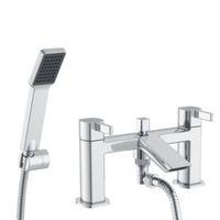 Cooke & Lewis Airlie Chrome Bath Shower Mixer Tap