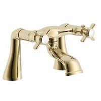 Cooke & Lewis Classic Gold Effect Bath Mixer Tap