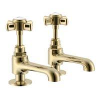 Cooke & Lewis Cascade Waterfall Hot & Cold Basin Pillar Tap