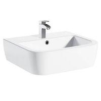 cooke lewis affini square wall mounted cloakroom basin
