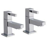 cooke lewis meribel 1 lever hot cold basin pillar tap