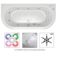 Cooke & Lewis Ultimate Chroma Therapy LED Wellness Spa System with Chrome Controls