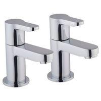 Cooke & Lewis Tahoe 1 Lever Hot & Cold Basin Pillar Tap