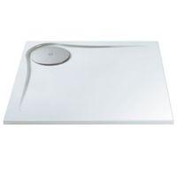 Cooke & Lewis Cascata Ultra Low Profile Square Shower Tray (L)800mm (W)800mm (D)27mm
