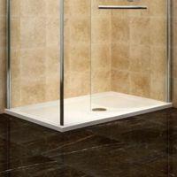 cooke lewis low profile rectangular shower tray lh l1400mm w900mm d45m ...