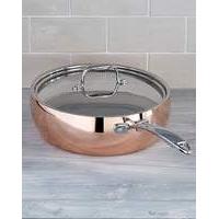 copper tri ply 24cm saut pan