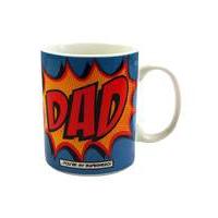 Comic Book Dad Porcelain Mug
