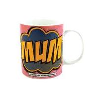 Comic Book Mum Porcelain Mug