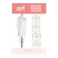 Colette Ladies Easy Sewing Pattern 1025 Laurel Top & Dress