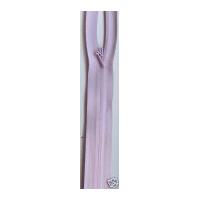 concealed invisible closed end zip 225cm lilac