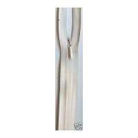 Concealed Invisible Closed End Zip 22.5cm Cream