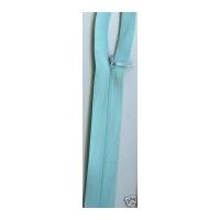 Concealed Invisible Closed End Zip 22.5cm Pale Aqua