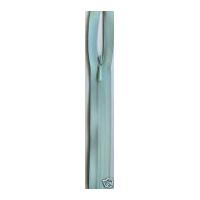 concealed invisible closed end zip 225cm pale green