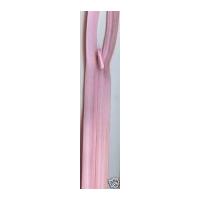 Concealed Invisible Closed End Zip 22.5cm Baby Pink