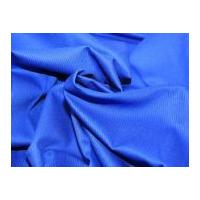 Cotton Drill Dress Fabric Royal Blue