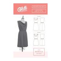 colette ladies easy sewing pattern 1030 myrtle dress