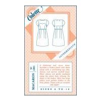 Colette Ladies Sewing Pattern 1001 Macaron Dress